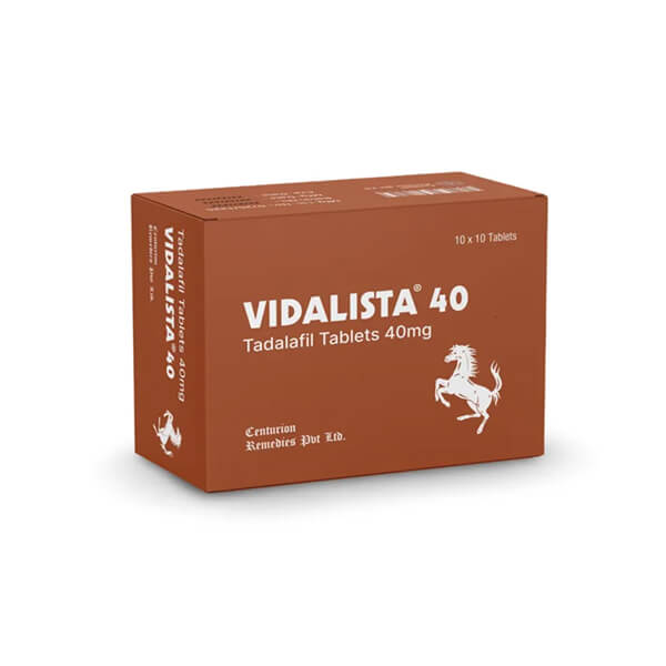 Vidalista 40mg (Tadalafil)