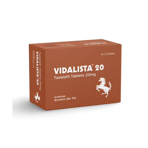 Vidalista 20mg (Tadalafil)