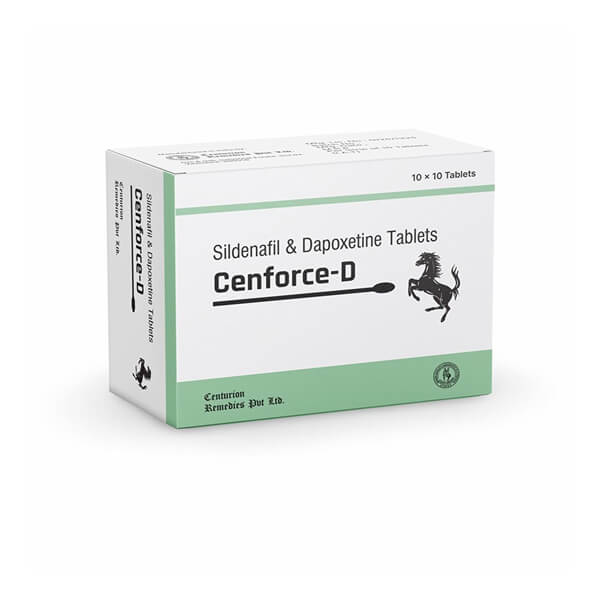 Cenforce D Sildenafil Tablet for ED & Premature Ejaculation