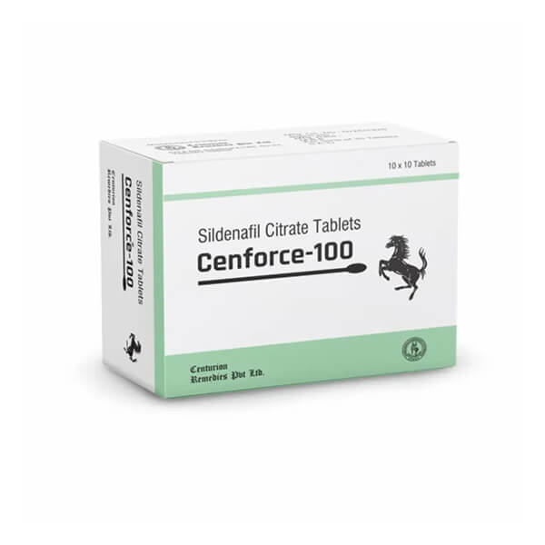 Cenforce 100 Mg Sildenafil Tablet for Erectile Dysfunction
