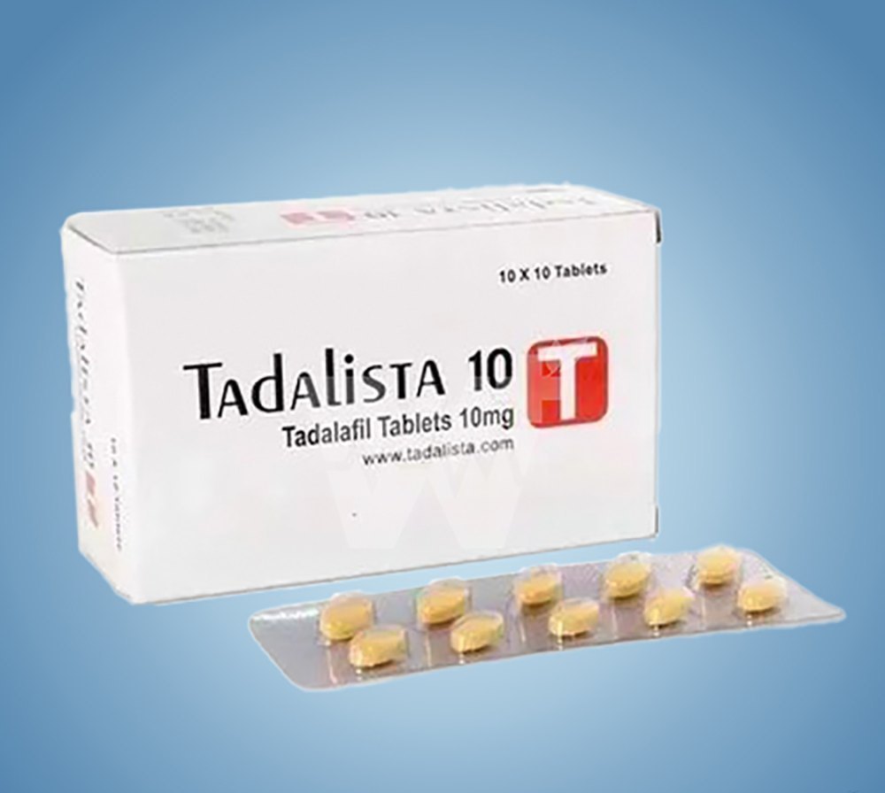 Tadalista 10 mg Tablets