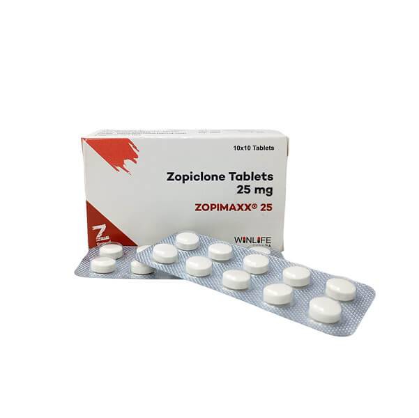 Zopiclone 25mg (Zopimaxx) Tablets for Sleep Support