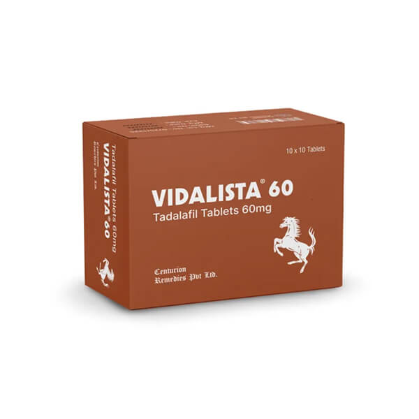 Vidalista 60mg (Tadalafil)